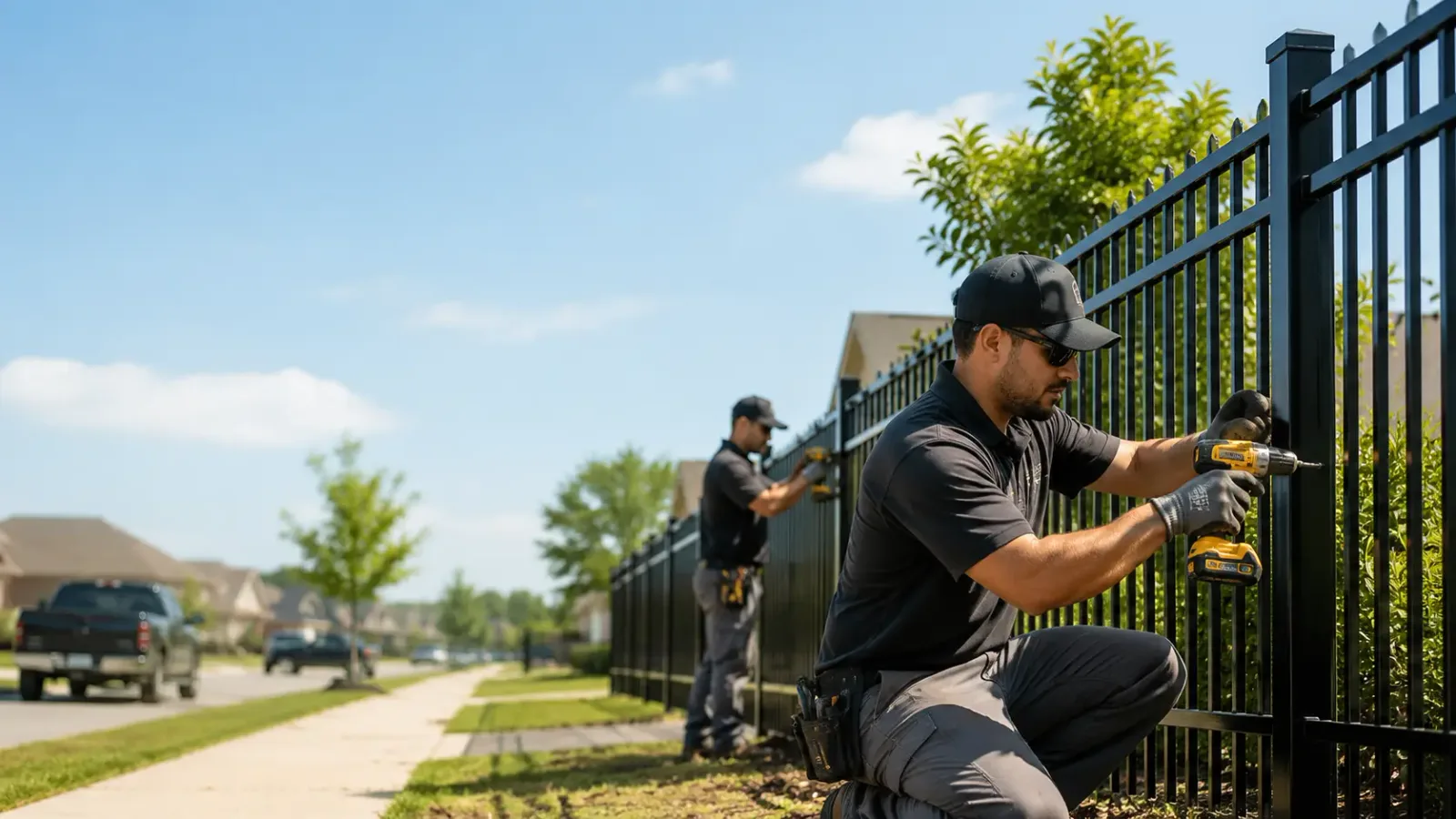 Metal Fence Installation in Alto, GA